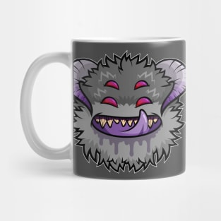 Diabolical Fuzzball (charcoal) Mug